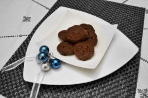 Biscuits sablés chocolat-poivre