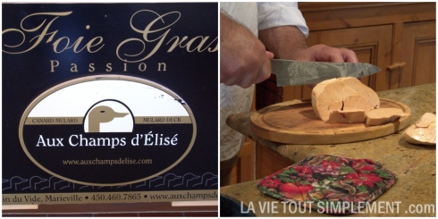 Foie gras Aux champs d'Élisé